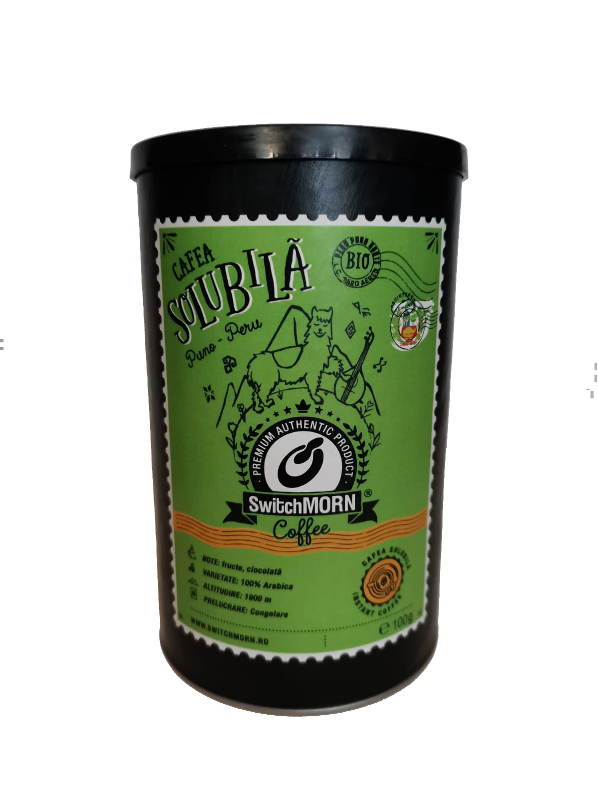 Cafea solubilă bio - Switchmorn | Switchmorn